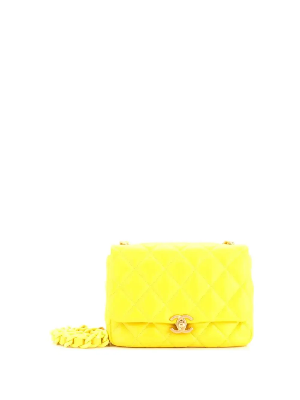 Chanel Lacquered Metal Cc Flap Bag #327249C30B